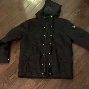 Abercrombie & Fitch Black lined jacket